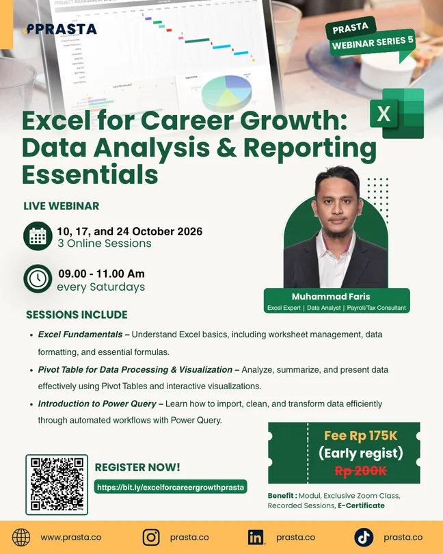 Excel for Career Growth: Data Analysis & Reporting Essentials